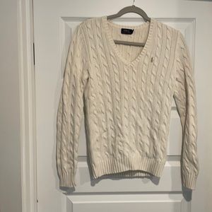 Polo v-neck sweater size M